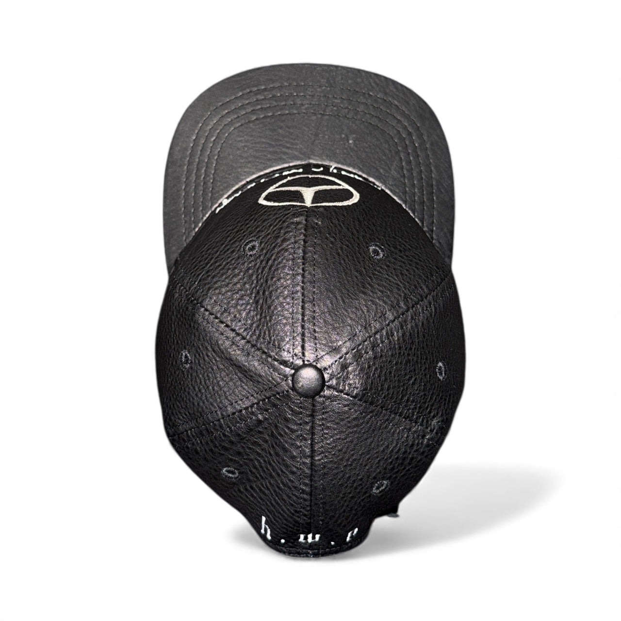 HALFWAY LEATHER CEDES RACER HAT