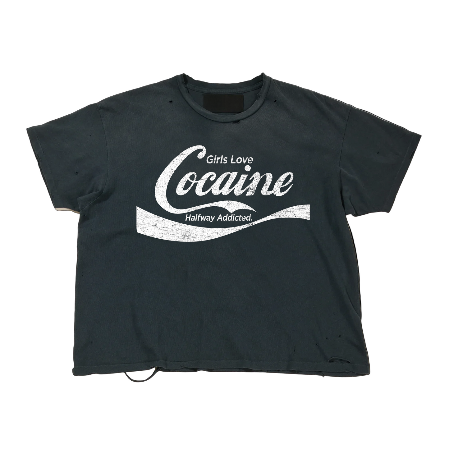 HALFWAY ADDICTED BLACK AND WHITE