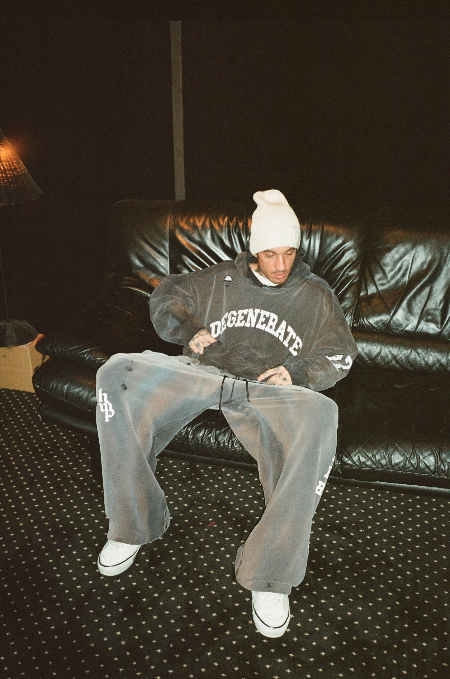 Degenerate Sweatpants – Faded Black