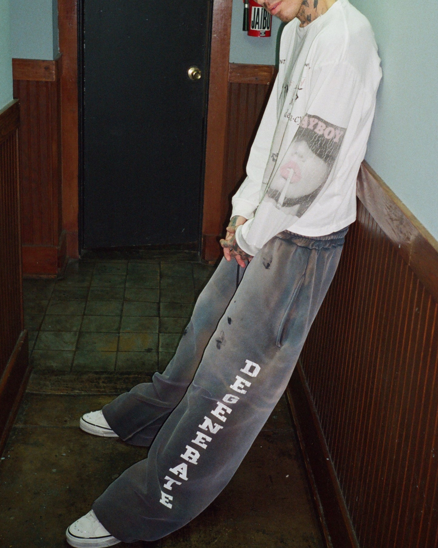 Degenerate Sweatpants – Faded Black