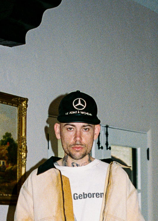 HALFWAY LEATHER CEDES RACER HAT